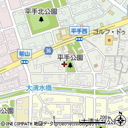 愛知県名古屋市緑区平手南1丁目1307周辺の地図