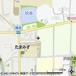 兵庫県丹波篠山市北沢田302周辺の地図