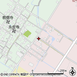 滋賀県守山市川田町1559-1周辺の地図