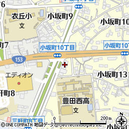 ＦｉＴ２４　豊田小坂店周辺の地図