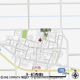 滋賀県東近江市上大森町783周辺の地図