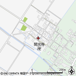 滋賀県守山市矢島町80周辺の地図