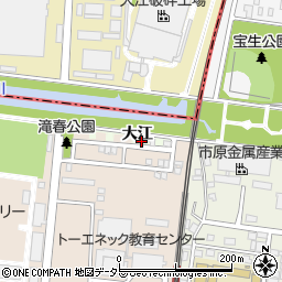 愛知県名古屋市南区星崎町大江周辺の地図