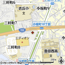 びっくりドンキー豊田西店周辺の地図
