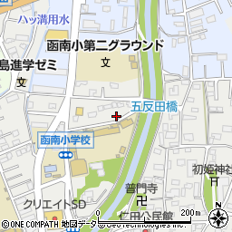 静岡県田方郡函南町仁田152-4周辺の地図