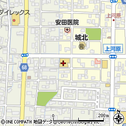 ジュンテンドー津山店周辺の地図
