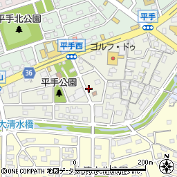 愛知県名古屋市緑区平手南1丁目周辺の地図