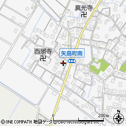 滋賀県守山市矢島町1306周辺の地図