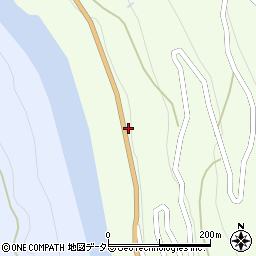 静岡県浜松市天竜区佐久間町大井2254周辺の地図