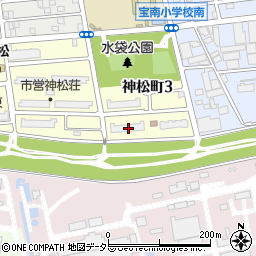 愛知県名古屋市南区神松町3丁目3周辺の地図