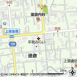 静岡県駿東郡清水町徳倉466周辺の地図