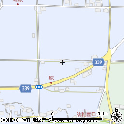 岡山県苫田郡鏡野町原59周辺の地図