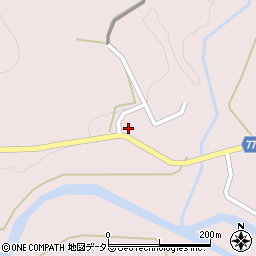 兵庫県丹波篠山市大山下780周辺の地図