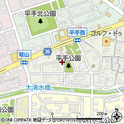 愛知県名古屋市緑区平手南1丁目1306周辺の地図