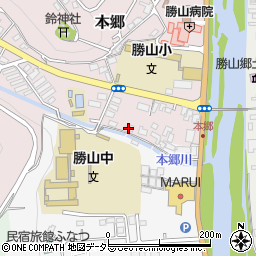 真庭レッカーサービス周辺の地図