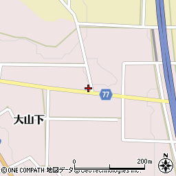 兵庫県丹波篠山市大山下56周辺の地図