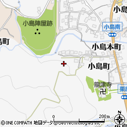静岡県静岡市清水区小島町周辺の地図