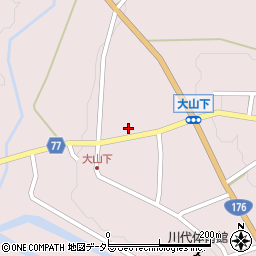 兵庫県丹波篠山市大山下1207周辺の地図
