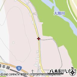 京都府南丹市八木町八木嶋片原周辺の地図