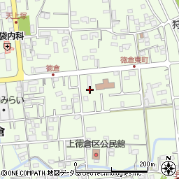 静岡県駿東郡清水町徳倉581周辺の地図