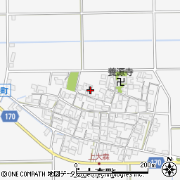 滋賀県東近江市上大森町774周辺の地図