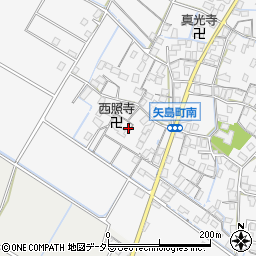 滋賀県守山市矢島町1556周辺の地図