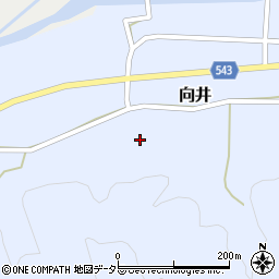 兵庫県丹波篠山市向井211周辺の地図