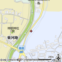 兵庫県丹波篠山市黒田882周辺の地図