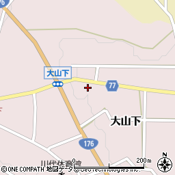 兵庫県丹波篠山市大山下466周辺の地図