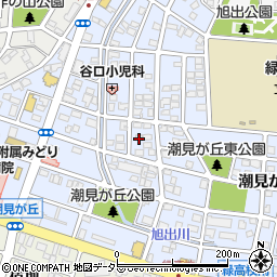 愛知県名古屋市緑区潮見が丘周辺の地図