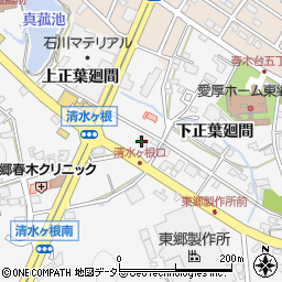 ファミリーマート東郷春木店周辺の地図