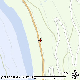 静岡県浜松市天竜区佐久間町大井2364周辺の地図