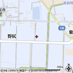 兵庫県丹波篠山市野尻226周辺の地図