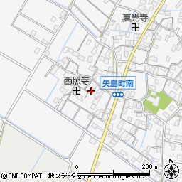 滋賀県守山市矢島町1304周辺の地図
