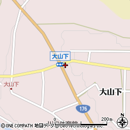 兵庫県丹波篠山市大山下483周辺の地図