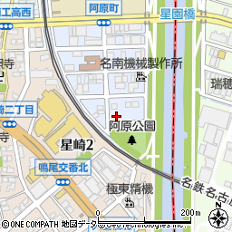 愛知県名古屋市南区阿原町68周辺の地図