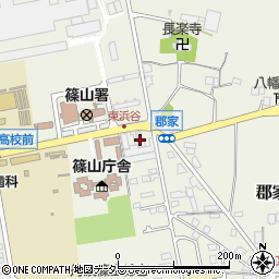 兵庫県丹波篠山市郡家842周辺の地図