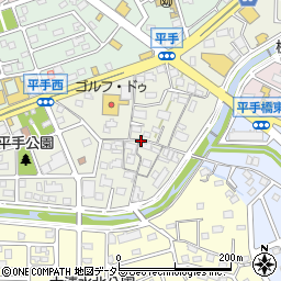 愛知県名古屋市緑区平手南周辺の地図