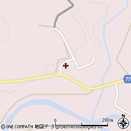 兵庫県丹波篠山市大山下784-1周辺の地図