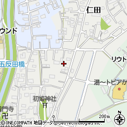 静岡県田方郡函南町仁田605周辺の地図