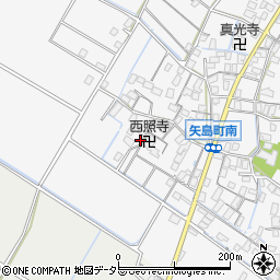 滋賀県守山市矢島町1554周辺の地図