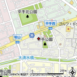 愛知県名古屋市緑区平手南1丁目111周辺の地図