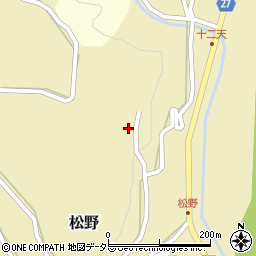 静岡県静岡市葵区松野438周辺の地図