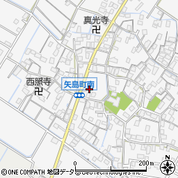 滋賀県守山市矢島町1309-3周辺の地図