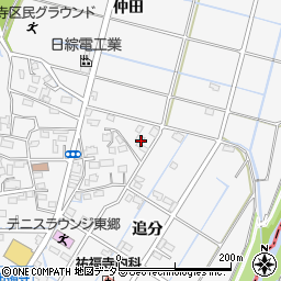 愛知県愛知郡東郷町春木追分5周辺の地図