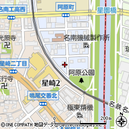 愛知県名古屋市南区阿原町58-1周辺の地図