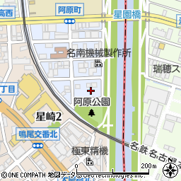 愛知県名古屋市南区阿原町67周辺の地図