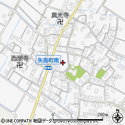 滋賀県守山市矢島町1222周辺の地図