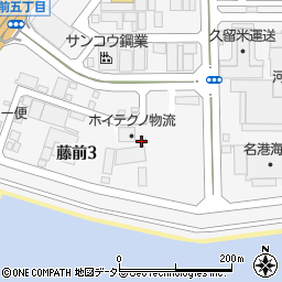 ホイテクノ物流名古屋支店周辺の地図