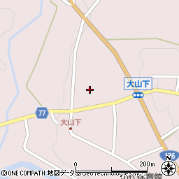兵庫県丹波篠山市大山下1212周辺の地図